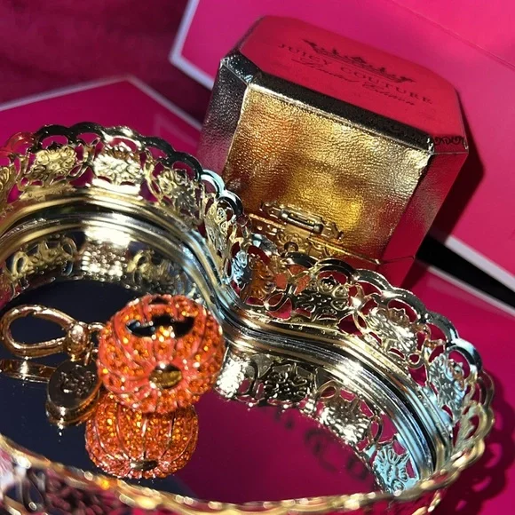 Authentic Juicy Couture pave pumpkin charm!🎃 RARE - Picture 5 of 8